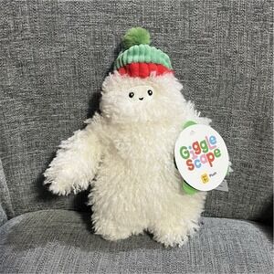 Giggle Scape Plush Doll White Green Red Washable Christmas 2025